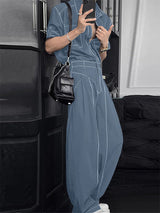 Men's Piped Colorblock Casual Two Pieces Outfit SKUL26992