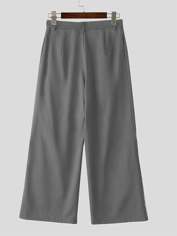 Mens Bow Detail Patchwork Casual Pant SKUL17921