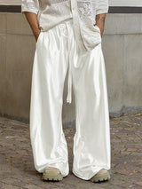 Men's Solid Color Loose Casual Pant SKUL25089