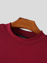 Men's Colorblock Loose Short Sleeve T-Shirt SKUL38095