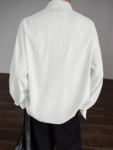 Men's Plaid Tie Long Sleeve Shirt SKUL36327