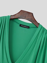 Mens Textured Knit V-Neck Tank SKUL08504