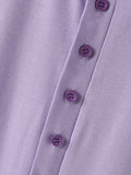 Mens Solid Button Front Short Sleeve Bodysuit SKUK55084
