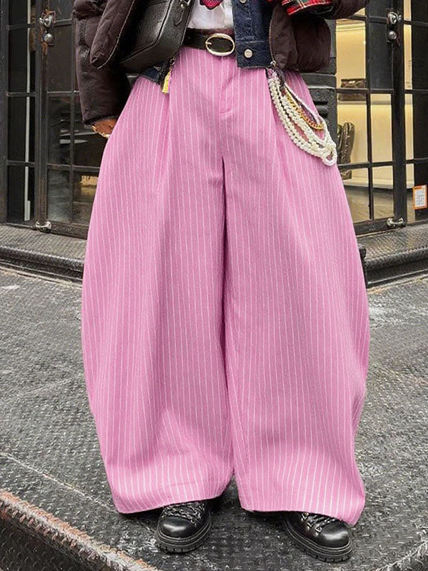 Mens Striped Loose Casual Pant SKUL06399