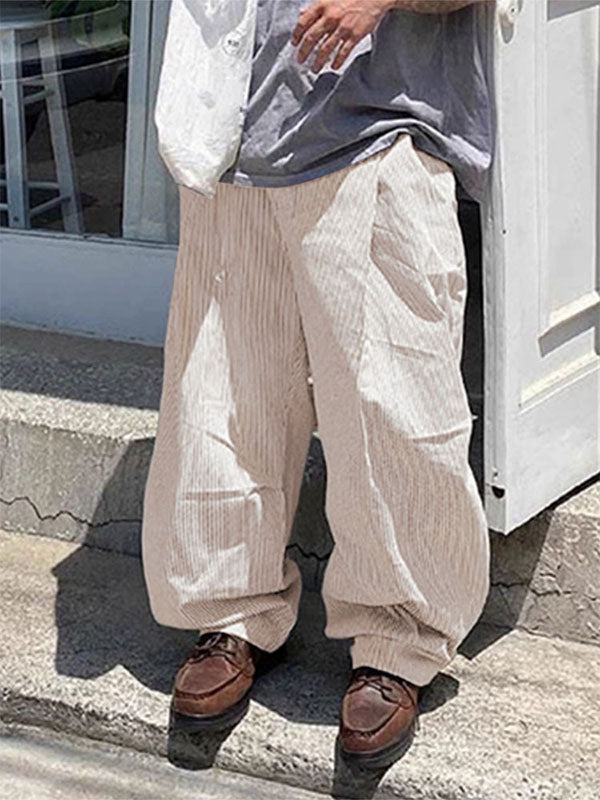 Men's Striped Casual Loose Pant SKUL21106