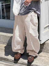 Men's Striped Casual Loose Pant SKUL21106