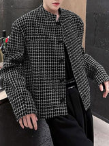 Men's Solid Casual Long Sleeve Jacket SKUL31636