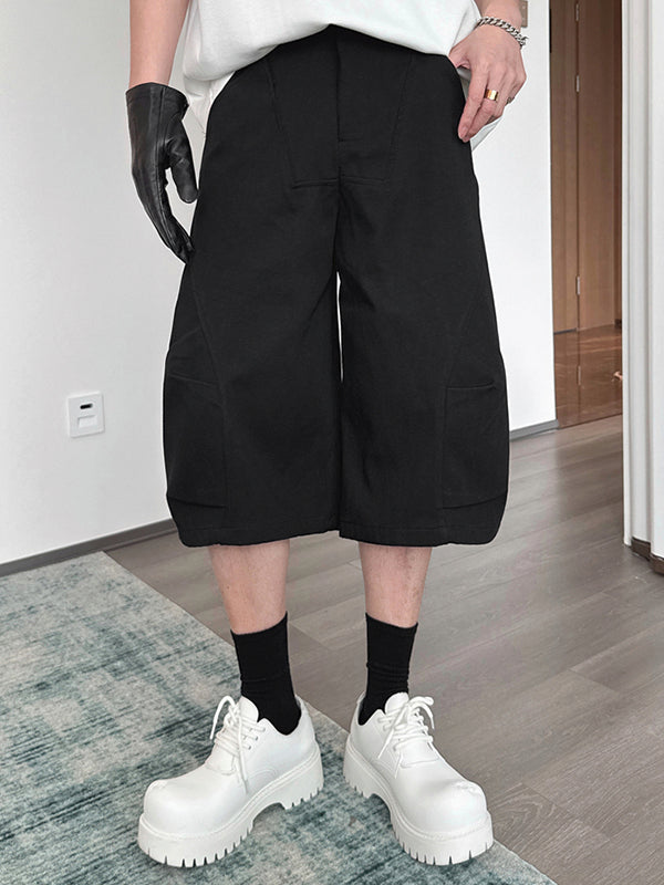 Men's Deconstructed Loose Wide Leg Short SKUL38101