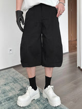 Men's Deconstructed Loose Wide Leg Short SKUL38101