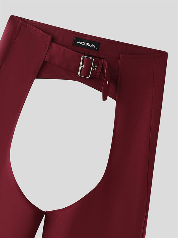 Men's Crotch Hollow Out Casual Pant SKUL26074