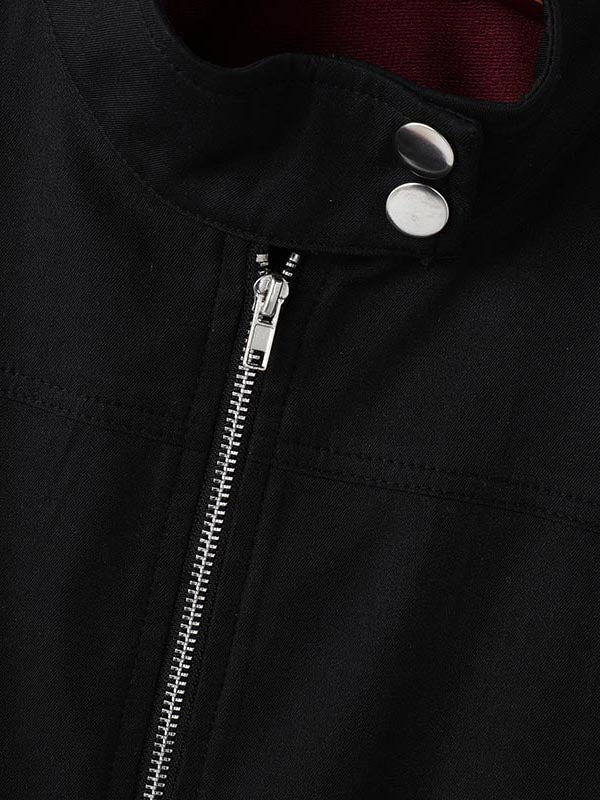 Mens Color-block Cropped Two Pieces Outfit SKUK92646