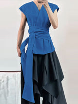 Men's Solid Color Loose Casual Waistcoat SKUL36647