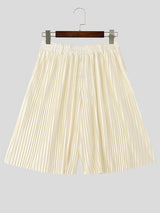 Men's Solid Texture Casual Short SKUL23771