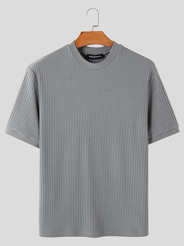 Mens Heavyweight Casual Short-Sleeve T-Shirt SKUL01365