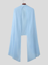 Men's Mesh Shawl Casual Long Sleeve Blazer SKUL24611