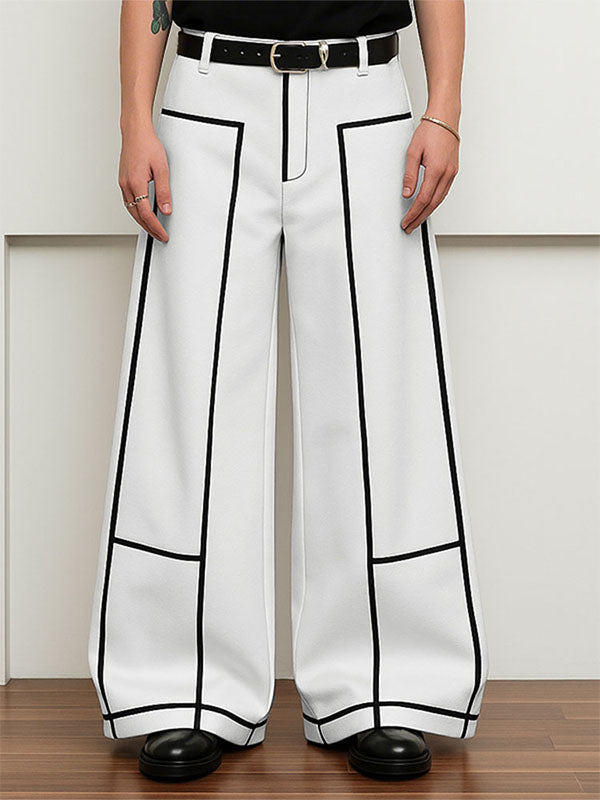 Men's Outline Contrast Casual Pant SKUL21182