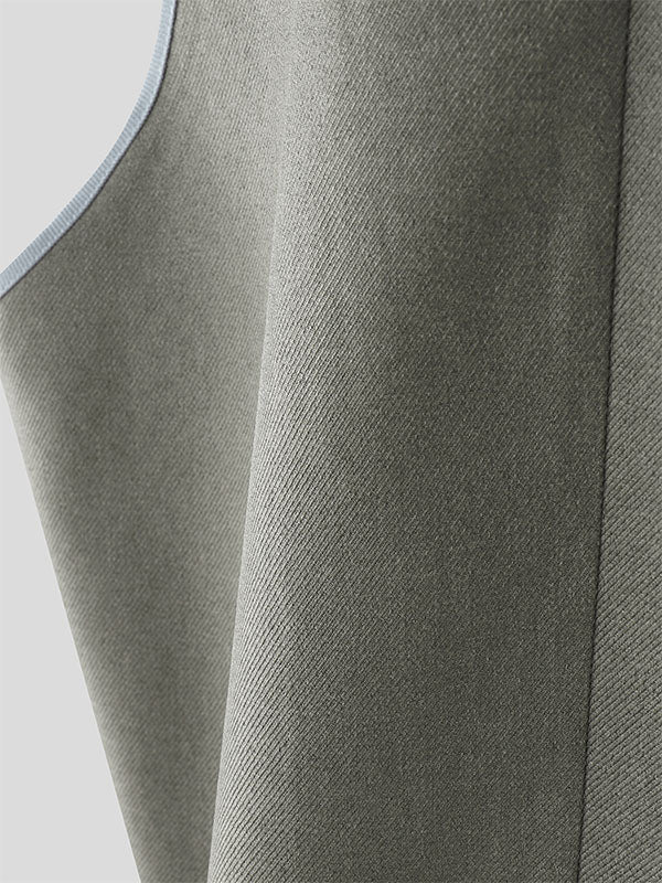 Mens Colorblock Casual Sleeveless Waistcoat SKUL20524