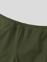 Men's Avant-Garde Dual Side Strappy Cutout Fitted Gym Boxer Short SKUL68422