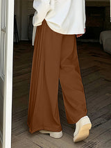 Men's Casual Pleated Loose Pant SKUL25095