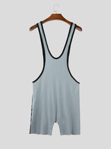 Men's Number 23 Print Colorblock Bodysuit SKUL19096