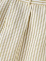 Men's Japanese Vintage Vertical Stripe High Waist Wide Leg Pant SKUL68470