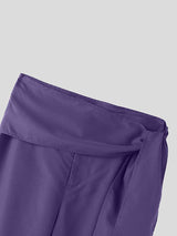 Men's Deconstructed Lace Up Straight Leg Pant SKUL51051