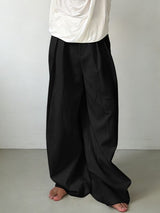 Men's Vintage Casual High Waist Baggy Wide Leg Pant SKUL60992