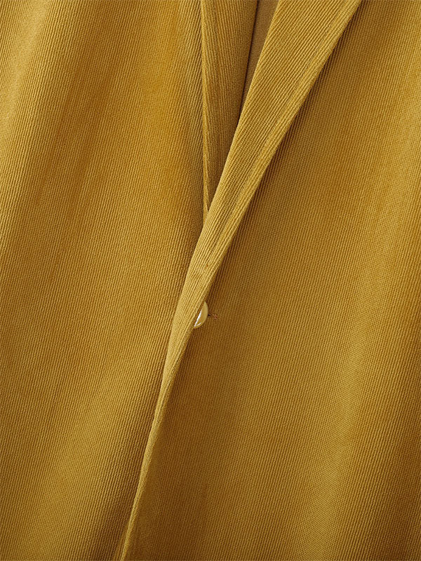 Men's Long Hem Textured Long Sleeve Blazer SKUL25805