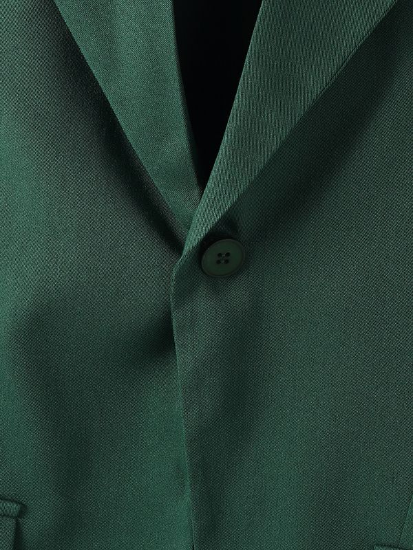 Men's Deconstructed Hollow Long Sleeve Blazer SKUL42553