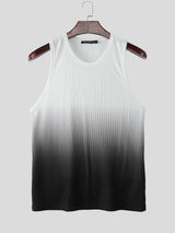Men's Gradient Color Casual Tank SKUL17048