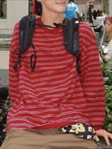 Men's Striped Casual Short Sleeve T-shirt SKUL46066