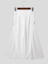 Men's Sheer Mesh Patchwork Casual Long Pant SKUL57876