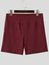 Men's Gym Slim Fit High Waist Side Split Short SKUL63657