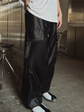 Mens Solid Drawcord Cuff Cargo Pants SKUK31064
