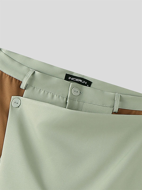 Men's Colorblock Casual Pant SKUL24972