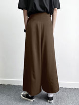 Men's Solid Drape Pleated Casual Pant SKUL32942