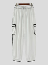 Men's Bold Stripe Colorblock Corduroy Pant SKUL24231