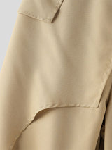 Mens Solid Color Layered Wide-Leg Long Pant SKUK99651