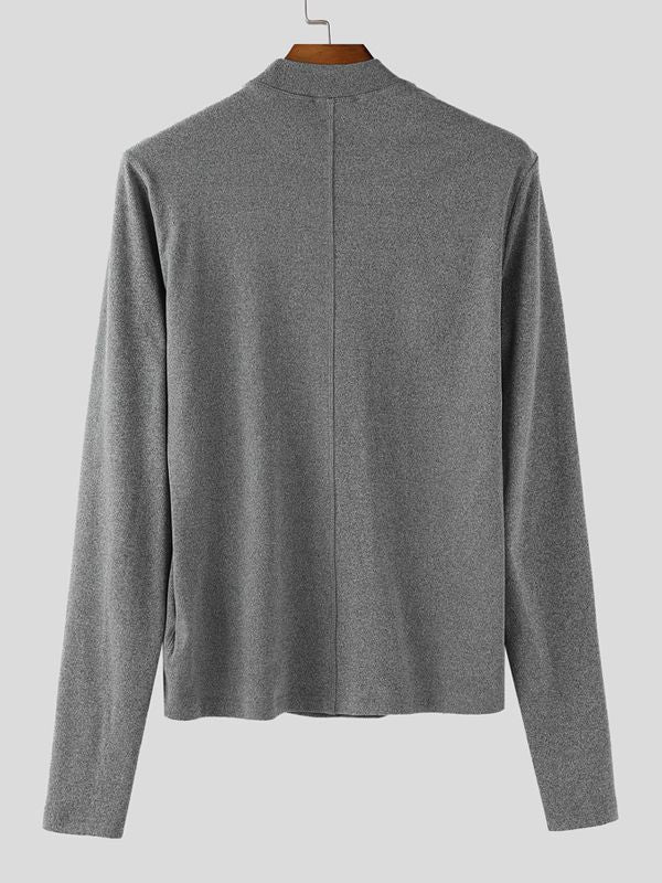 Men's Base Fingerless Long Sleeve T Shirt SKUL35127