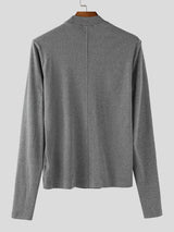 Men's Base Fingerless Long Sleeve T Shirt SKUL35127