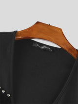 Men's Fringe Patchwork Casual Waistcoat SKUL18790