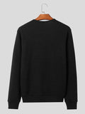 Mens Button Design Long Sleeve Knit Sweater SKUK35353