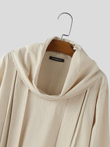 Men's Deconstructed Street Style Long Sleeve Shirt SKUL36651