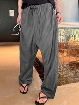 Men's Striped Loose Casual Pant SKUL24975