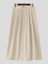 Mens Solid Color Minimalist Loose Casual Pant SKUL15581