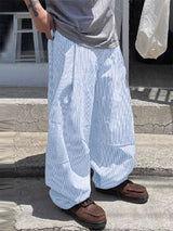 Men's Striped Casual Loose Pant SKUL21106