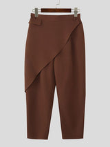 Men's Deconstructed Layered Design Casual Pant SKUL49924