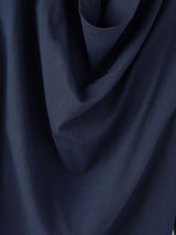 Men's Avant-Garde Modern Neo-Chinese Zen Cowl Neck Loose Kimono Sleeve Shirt SKUL73630