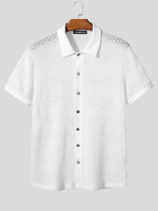 Men's Solid Texture Casual Tank SKUL20291