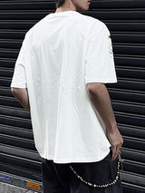 Mens Fun Print Short Sleeve T-Shirt SKUL16767